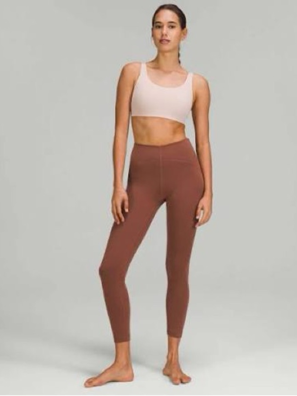 Lululemon Instill 25” high rise leggings - ancient copper